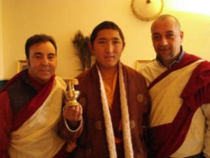 Salvatore Mancarella con Gyurme Tsering